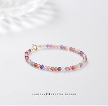 Load image into Gallery viewer, Super Seven Crystal Bracelet | Energy Alignment and Chakra Balancing