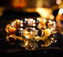Load image into Gallery viewer, Tiger Eye & Citrine Abundance Attraction Bracelet
