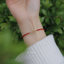 Load image into Gallery viewer, Natural 4mm Carnelian Energy Bracelet – Boost Motivation & Attract Opportunities