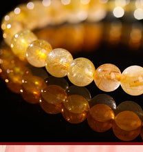 Load image into Gallery viewer, Golden Citrine Wealth-Attracting Bracelet with Gold Coin Char