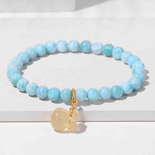 Load image into Gallery viewer, Ocean Breeze Charm Bracelet – Mermaid Tail, Butterfly & Shell Collection