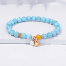 Load image into Gallery viewer, Ocean Breeze Charm Bracelet – Mermaid Tail, Butterfly & Shell Collection