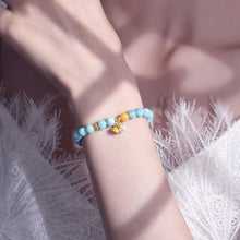 Load image into Gallery viewer, Ocean Breeze Charm Bracelet – Mermaid Tail, Butterfly & Shell Collection