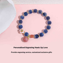 Load image into Gallery viewer, Peach Blossom Romance South Red Agate Bracelet