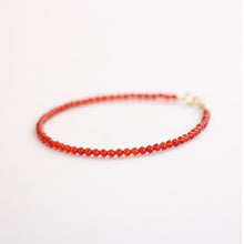 Load image into Gallery viewer, Natural 4mm Carnelian Energy Bracelet – Boost Motivation &amp; Attract Opportunities
