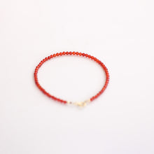 Load image into Gallery viewer, Natural 4mm Carnelian Energy Bracelet – Boost Motivation &amp; Attract Opportunities
