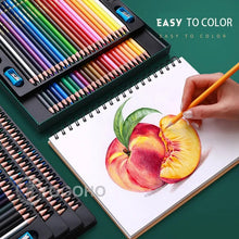 Load image into Gallery viewer, Professional Oil Color Pencil 48/72/120/150/200 Set Watercolor pencils with Storage Bag colored pencils kids
