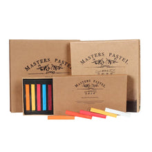 Load image into Gallery viewer, Soft Pastel 12/24/36/48 Colors Painting Crayons Set Art Drawing Set Chalk Color Crayon Brush Stationery
