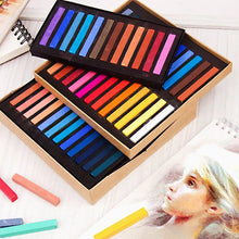 Load image into Gallery viewer, Soft Pastel 12/24/36/48 Colors Painting Crayons Set Art Drawing Set Chalk Color Crayon Brush Stationery
