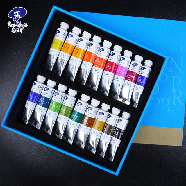 Official Paul Rubens Art supplier 5ml tubes Caroline Series  18/24/36 Watercolors