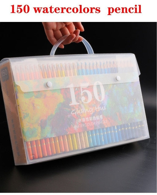 Brutfuner 48/72/120/160/180 Color Professional Oil Color Pencils Set W –  sunflowerartsandcarft