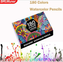 Load image into Gallery viewer, Brutfuner 48/72/120/160/180 Color Professional Oil Color Pencils Set Wood Soft Watercolor Pencil For Drawing Sketch Art Supplies
